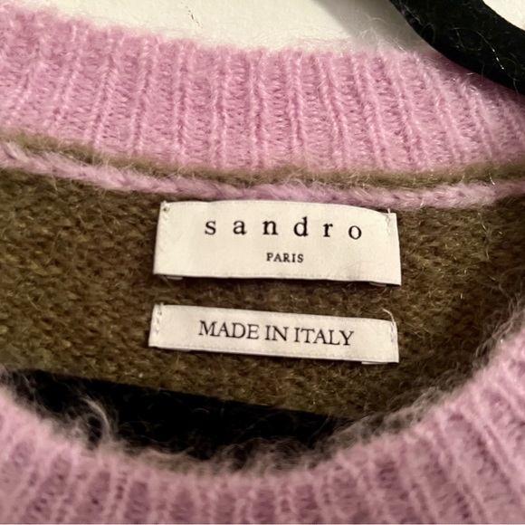Sandro Colorblock Mohair Sweater - Picture 4 of 5